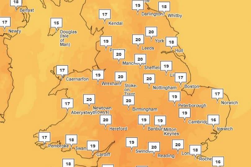 Warmer weather is expected this week