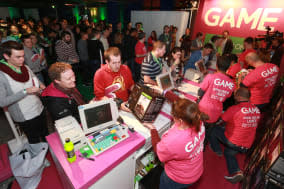 EDITORIAL USE ONLY: File photo dated 21/11/2013 of customers queue to pick up an Xbox One after the midnight release of the console at the pop-up GAME store at the Trocadero in Leicester Square, London. The long-awaited launch of new consoles from Microsoft and Sony helped resurgent retailer Game nearly double sales over Christmas as the chain bounces back from administration less than two years ago. PRESS ASSOCIATION Photo. Issue date: Wednesday January 15, 2014. Its festive performance caps a remarkable transformation for the group and comes as its new owners are understood to be considering plans for a ?300 million stock market flotation later this year. See PA story CITY Game. Photo credit should read: Matt Alexander/PA Wire