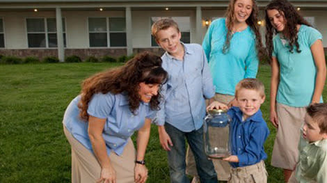 Michelle Duggar and family