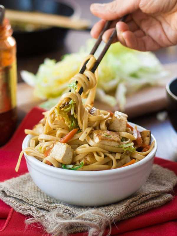 <p><strong>Get the recipe here: <a href="https://www.connoisseurusveg.com/vegan-shanghai-noodles/" rel="nofollow noopener" target="_blank" data-ylk="slk:Vegan Shanghai noodles;elm:context_link;itc:0;sec:content-canvas" class="link ">Vegan Shanghai noodles</a></strong></p>