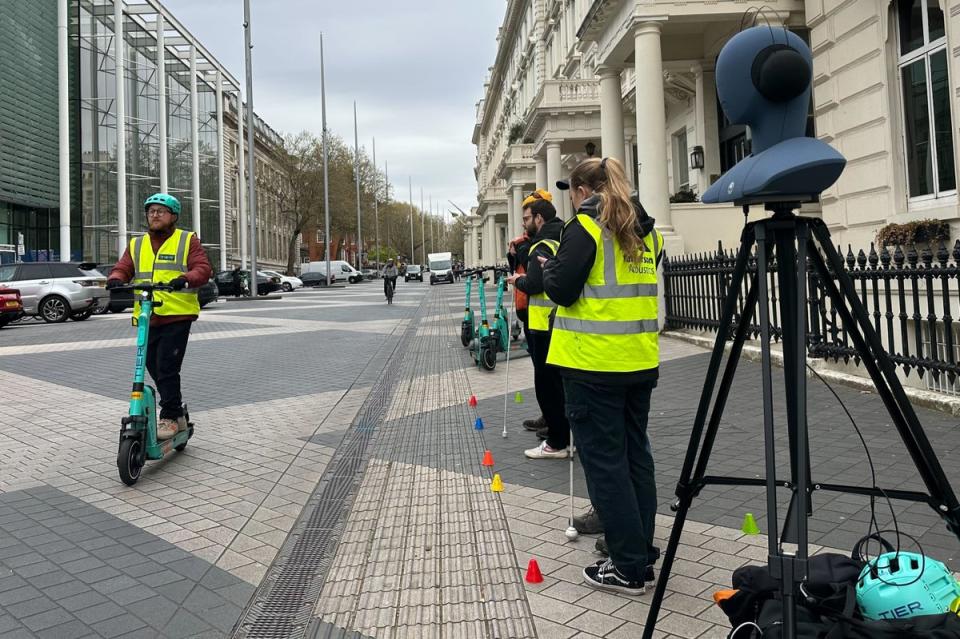 Checking the pulse: The Tier e-scooter trial in Exhibition Road (Tier)