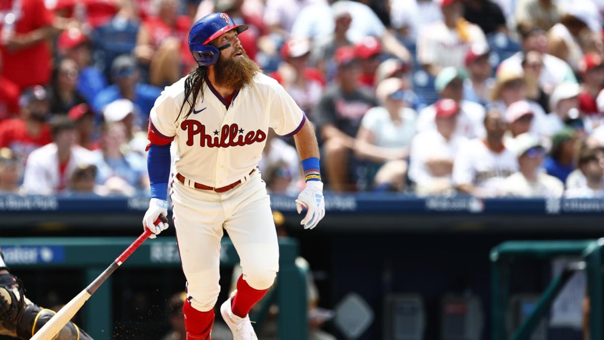 Phillies place Brandon Marsh on 10-day IL, claim outfielder off