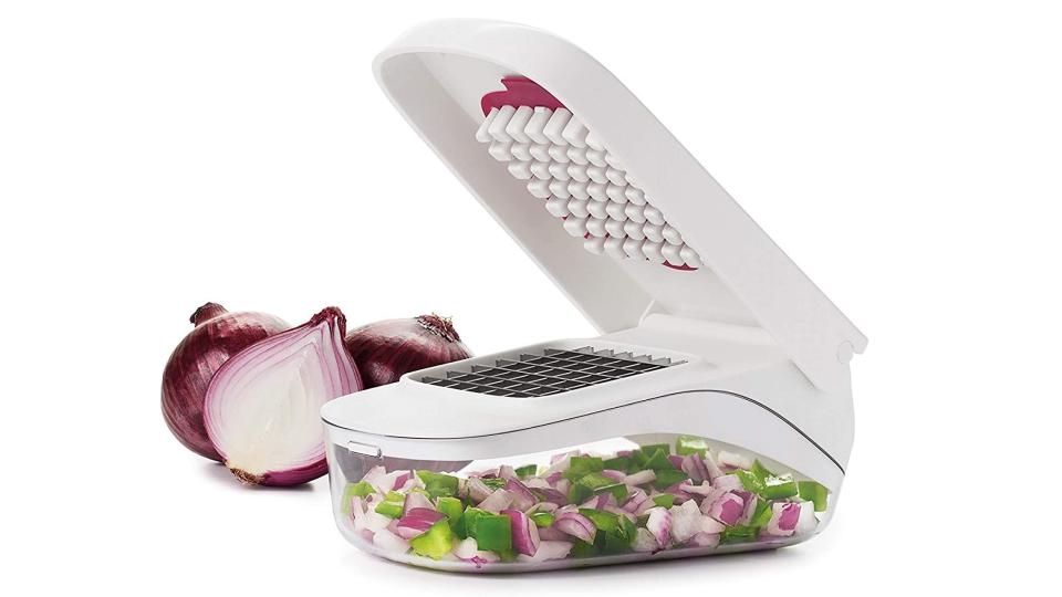 Chop veggies with ease.