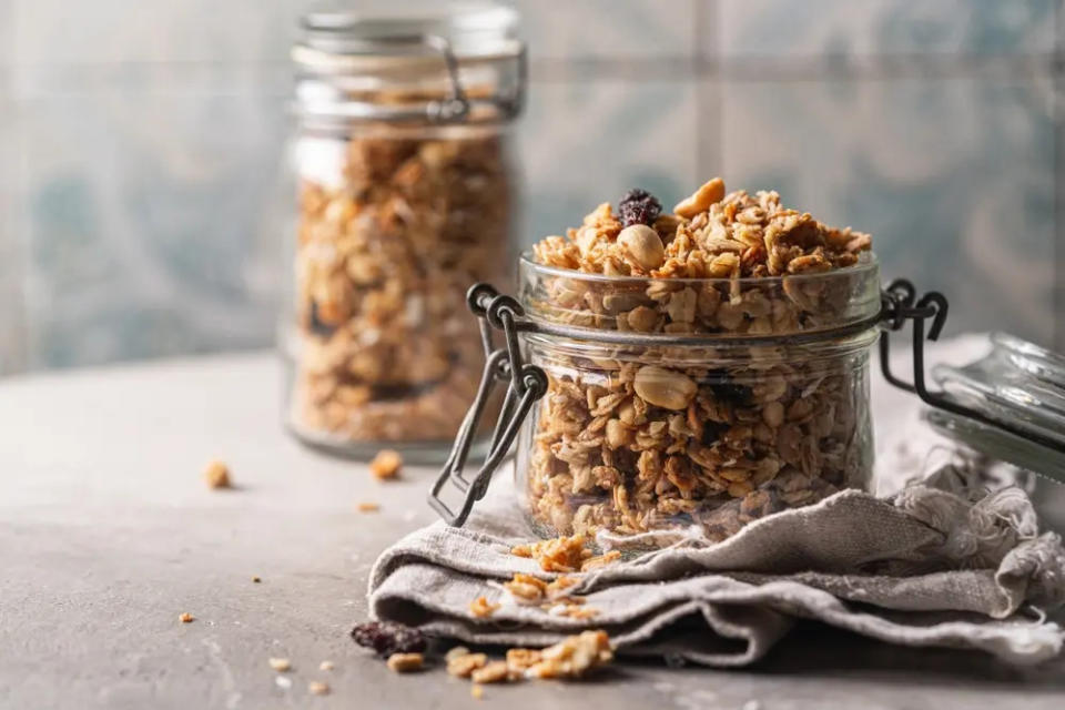 Granola de avena