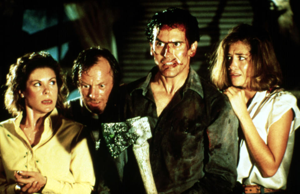 Screenshot from "Evil Dead II"