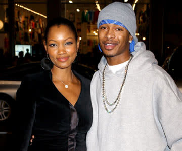 Garcelle Beauvais-Nilon and Chingy at the Hollywood premiere of Paramount Pictures' Coach Carter