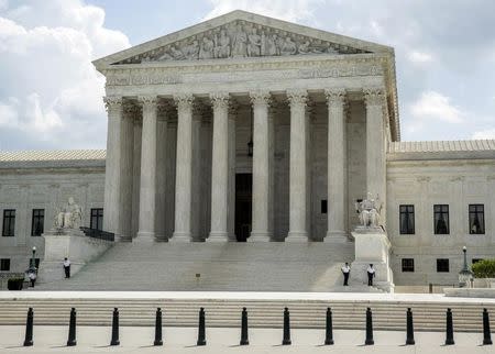 The Supreme Court stands in Washington May 18, 2015. REUTERS/Joshua Roberts