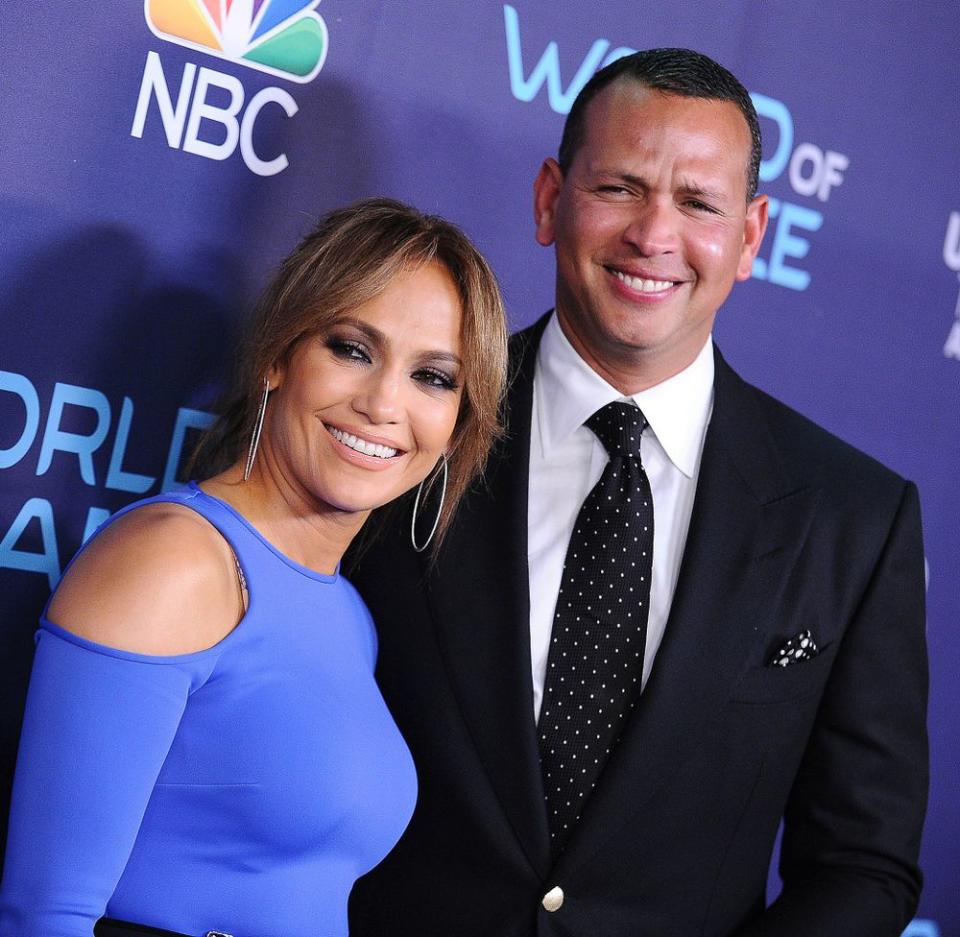 Jennifer Lopez and Alex Rodriguez | Jason LaVeris/FilmMagic