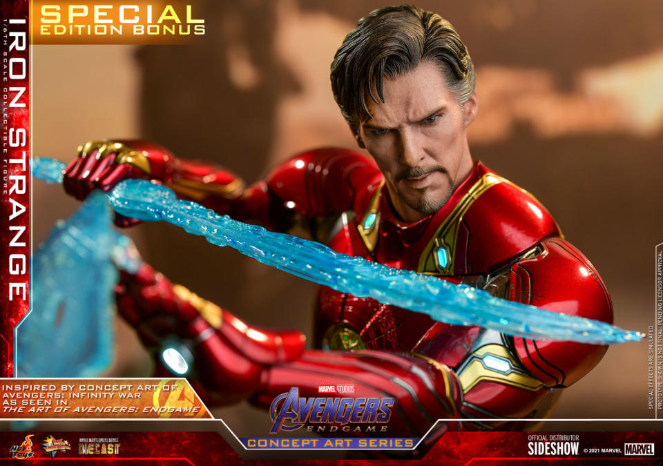 The Iron Strange Sixth Scale figure with his mystic blade.