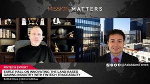 Earle Hall, CEO of AXES.ai, was interviewed by host Adam Torres on the Mission Matters Innovation Podcast.