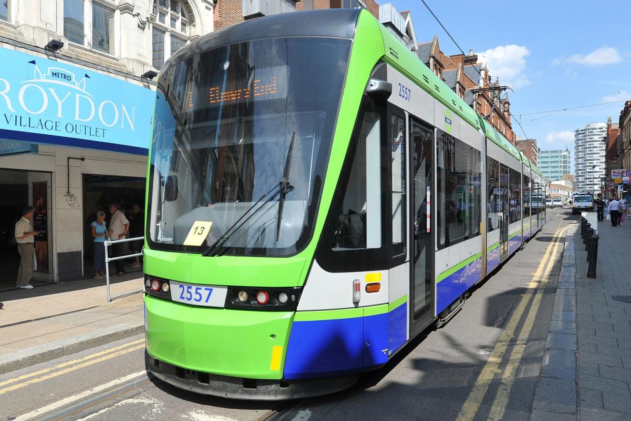 There will be no services on the south-west end of London’s tram network from February 11 to 20: PA