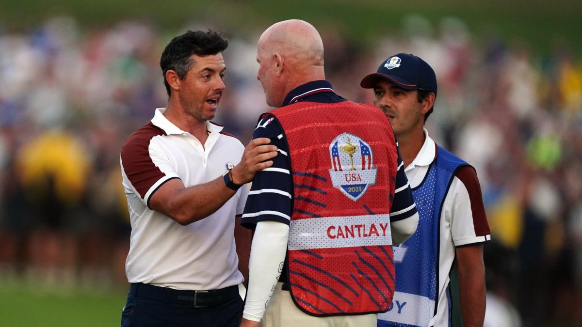 Rory McIlroy says dispute with Joe LaCava settled