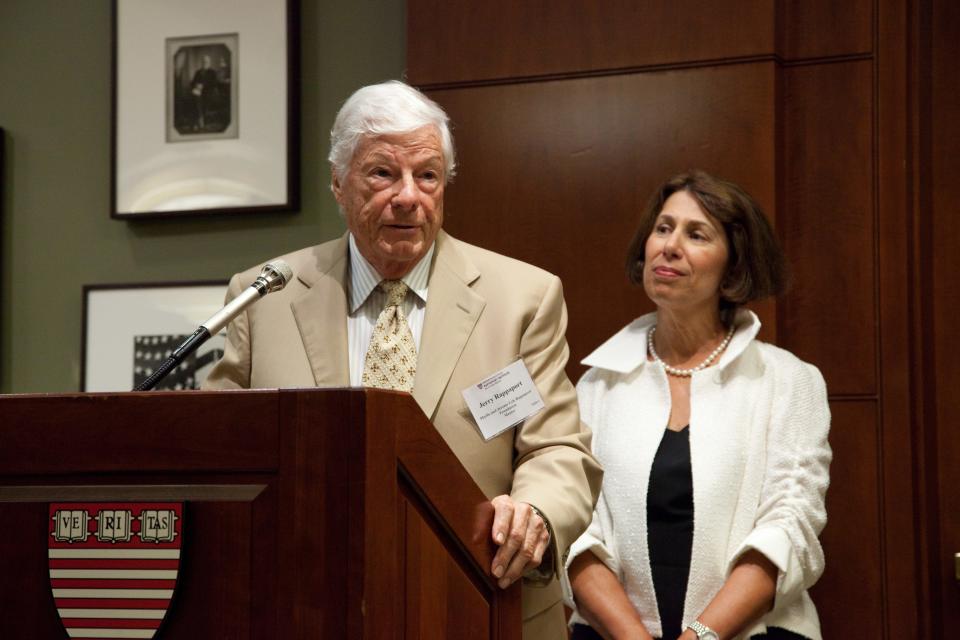 Jerome "Jerry" Rappaport and his wife Phyllis Rappaport