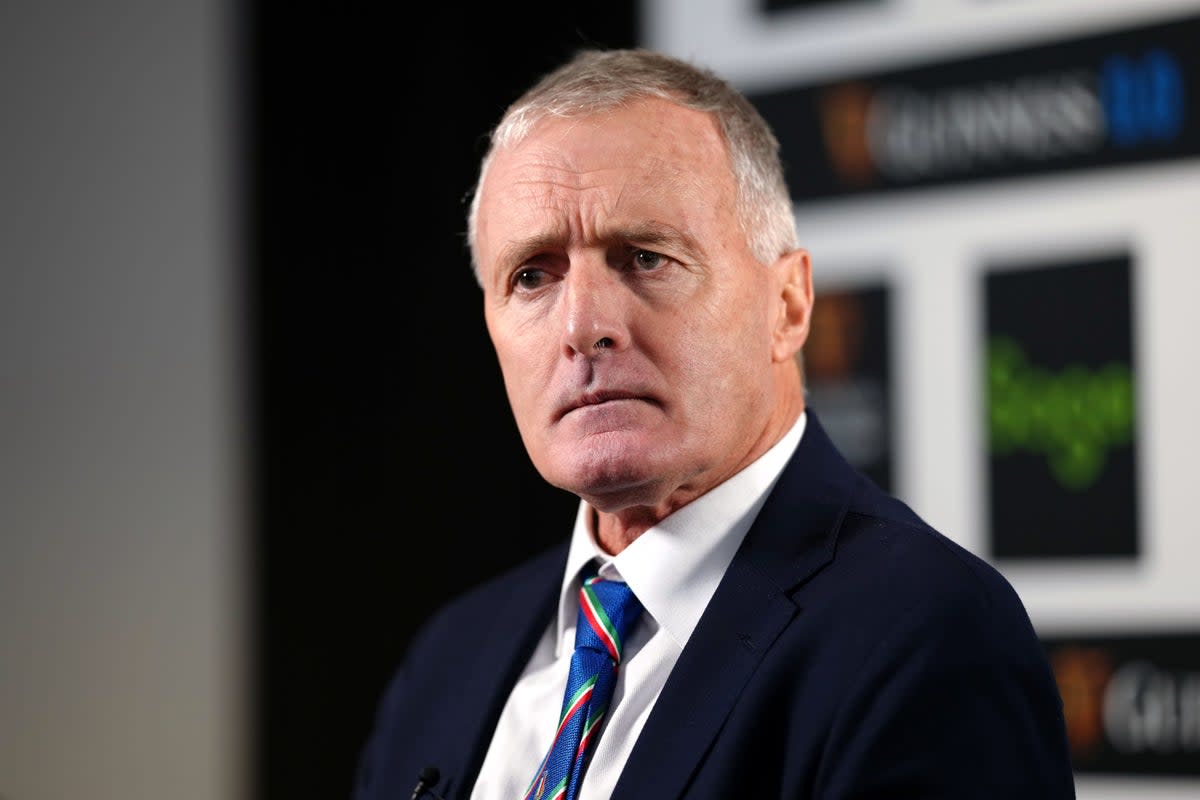 Italy head coach Kieran Crowley is wary of England after their opening Six Nations defeat to Scotland (John Walton/PA) (PA Wire)