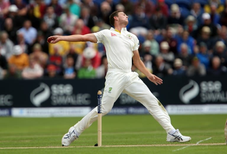 Australia captain Michael Clarke questioned whether recalled England batsman Jonny Bairstow would have faced an attack with anything like the pace of Australia's fast-bowling trio of Mitchell Johnson, Mitchell Starc and Josh Hazlewood, pictured