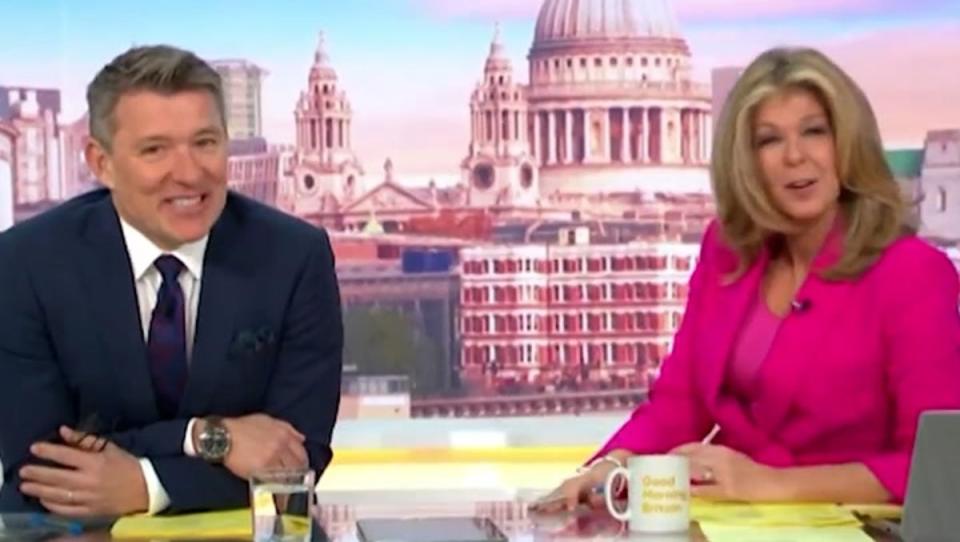 Kate Garraway fights back tears as GMB pays tribute to Ben Shephard in final show. (Good Morning Britain/ ITV)