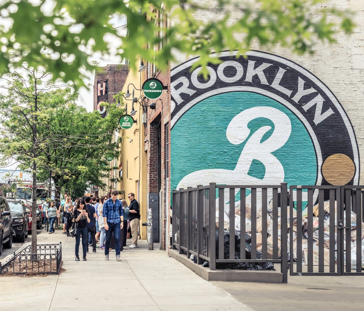 Beers from Brooklyn Brewery can be found all over the world – here’s your chance to neck one from the source (Getty)