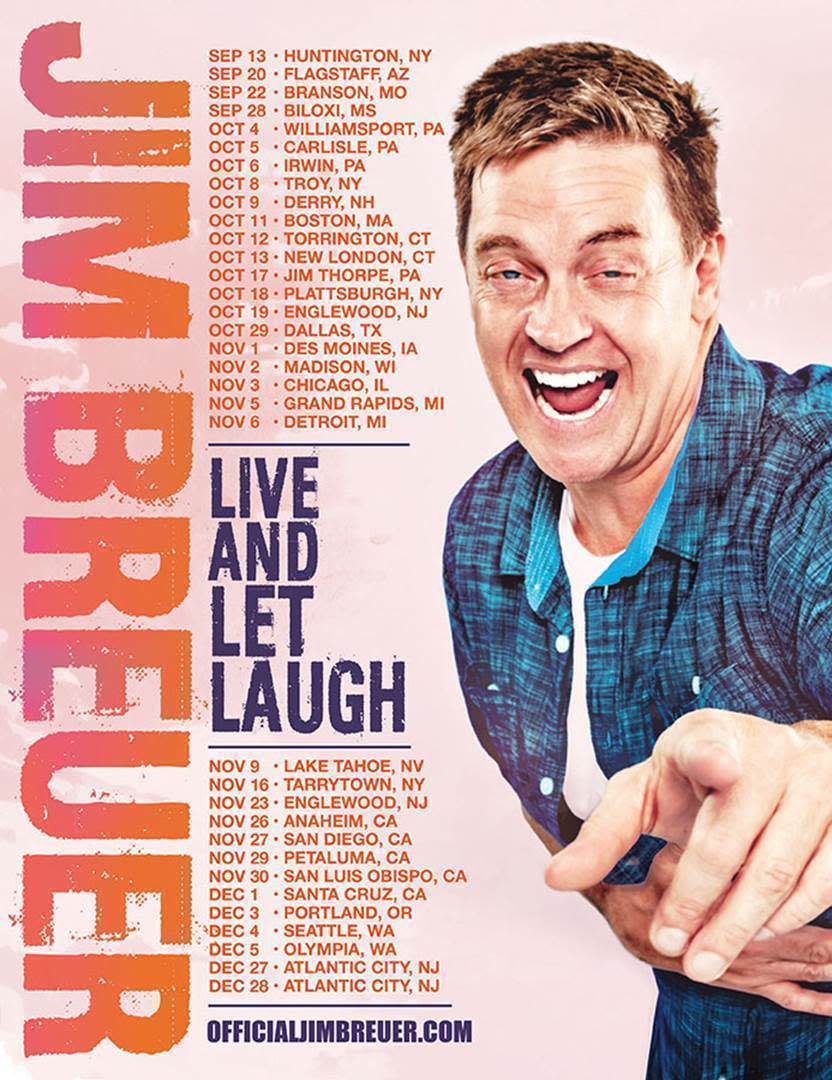 Jim Breur 2019 tour