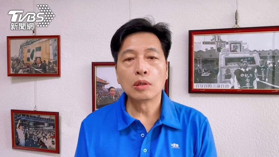 鄭寶清以無黨籍身分參選桃園市長。（圖／TVBS）