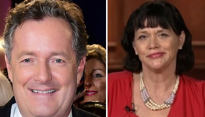 Tempers flared when Piers Morgan interviewed Samantha Markle. (PA, ITV)