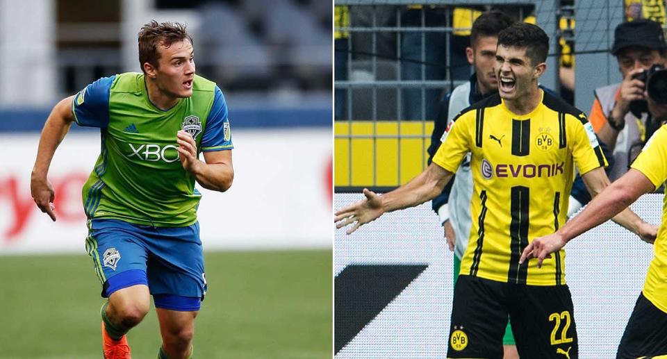 Jordan Morris and Christian Pulisic