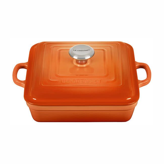 <p><a href="https://go.redirectingat.com?id=74968X1596630&url=https%3A%2F%2Fwww.lecreuset.com%2Fsquare-cocotte-with-lid-winter-savings-event%2F21174-WSE.html&sref=https%3A%2F%2F" rel="nofollow noopener" target="_blank" data-ylk="slk:Shop Now;elm:context_link;itc:0;sec:content-canvas" class="link ">Shop Now</a></p><p>Square Cocotte with Lid </p><p>lecreuset.com</p><p>$204.00</p>