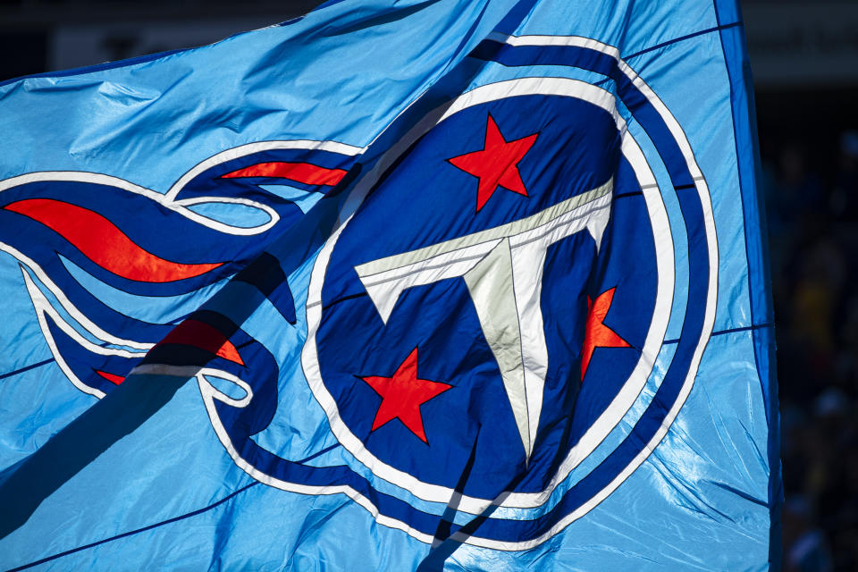 The Tennessee Titans are likely to face league discipline for safety protocol violations found in join NFL-NFLPA COVID investigation, according to Yahoo Sports sources. (Photo by Brett Carlsen/Getty Images)