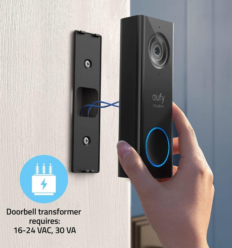 eufy Security, Wi-Fi Video Doorbell. Image via Amazon.