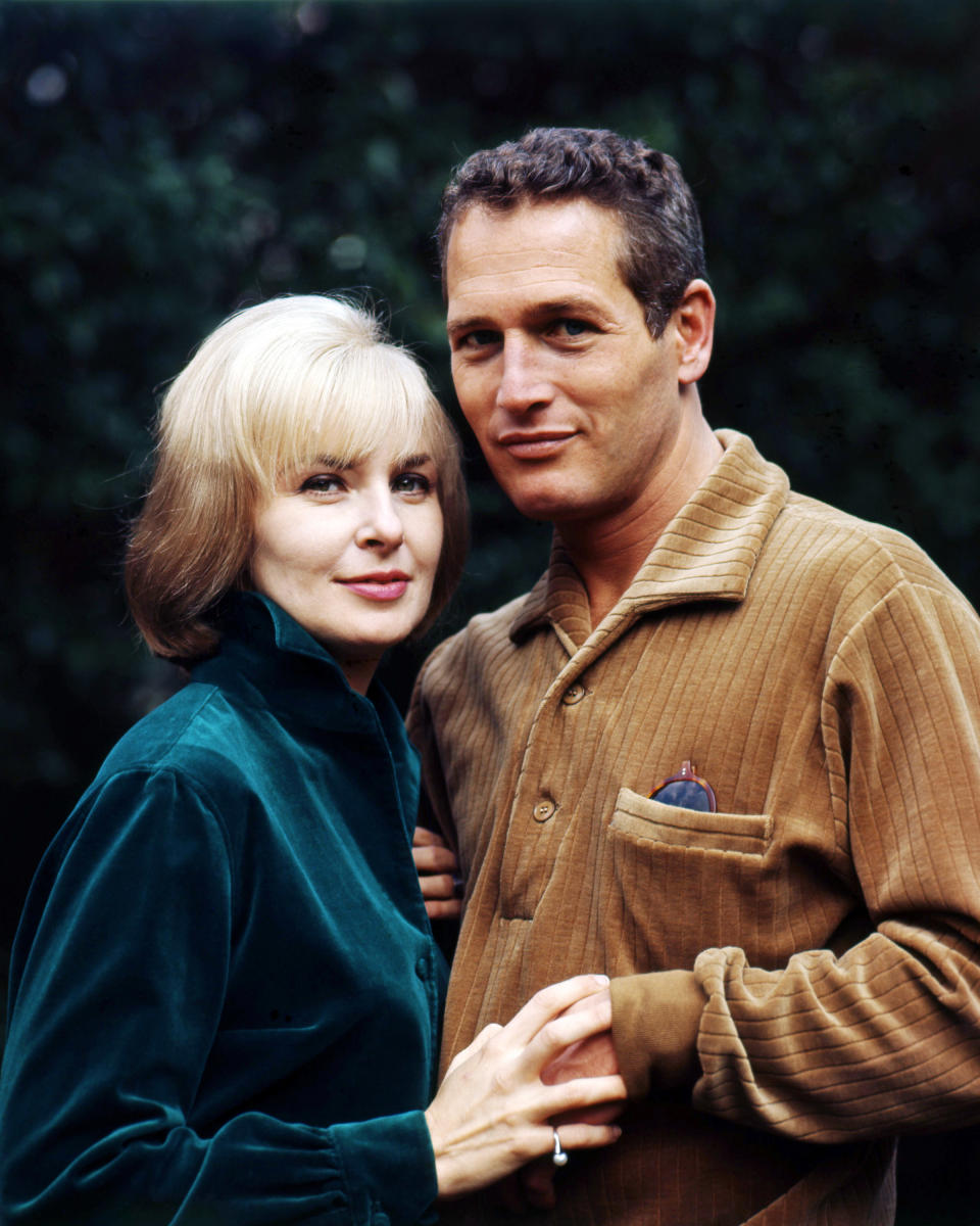 Joanne Woodward and Paul Newman