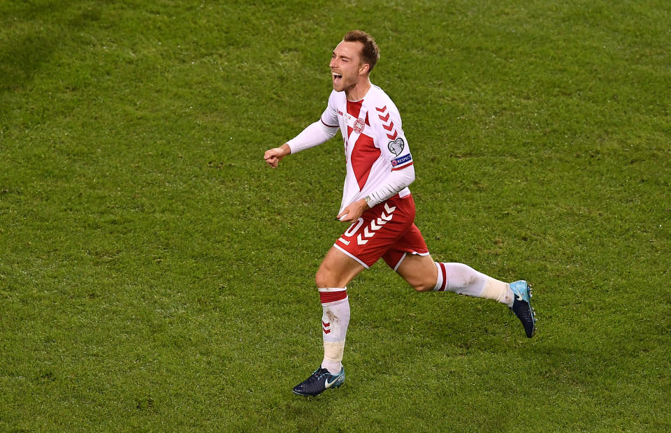 Christian Eriksen will be at his first World Cup with Denmark. (Getty)