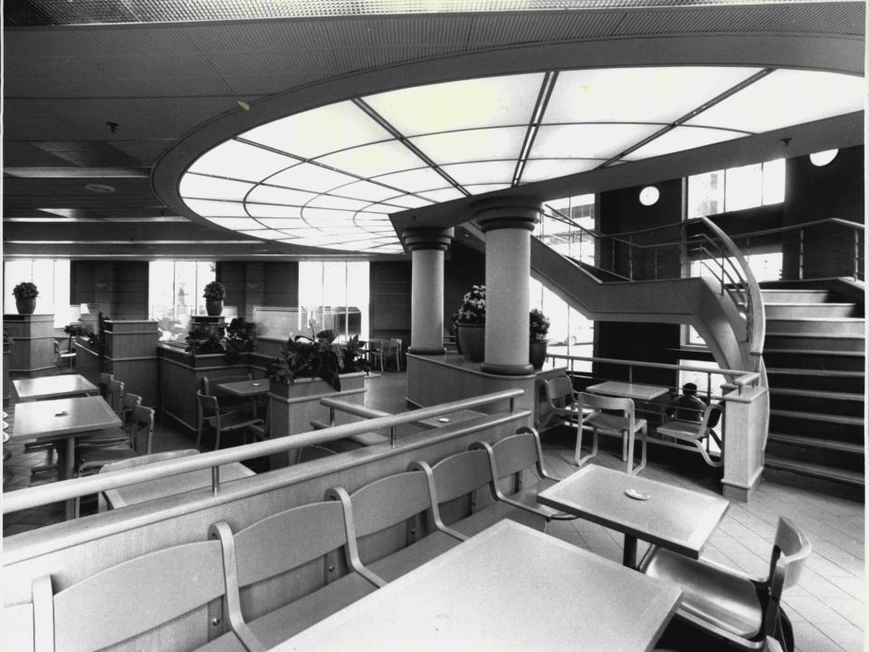 A McDonald's restaurant in Sydney, Australia, circa 1986.