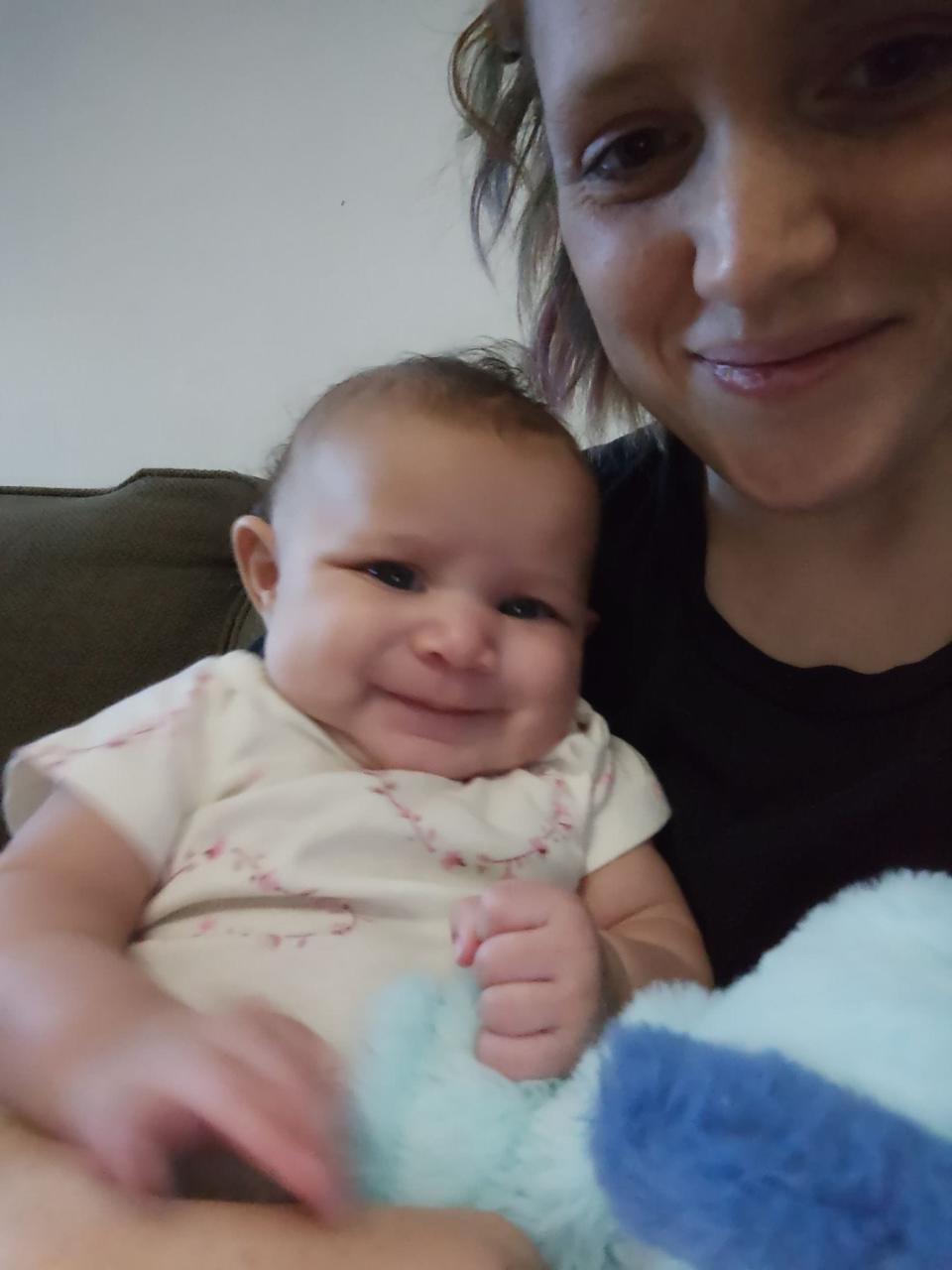 Liz Jasso is one of many Cumberland County area mothers currently struggling to find formula for her 3-month-old daughter Xaylynn.