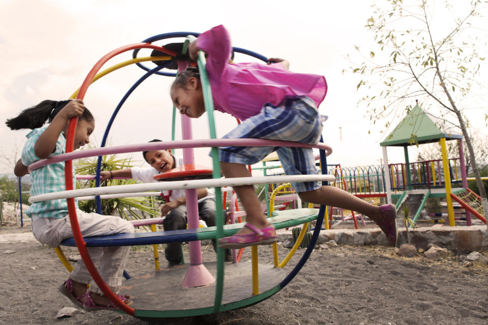 kids on the playground