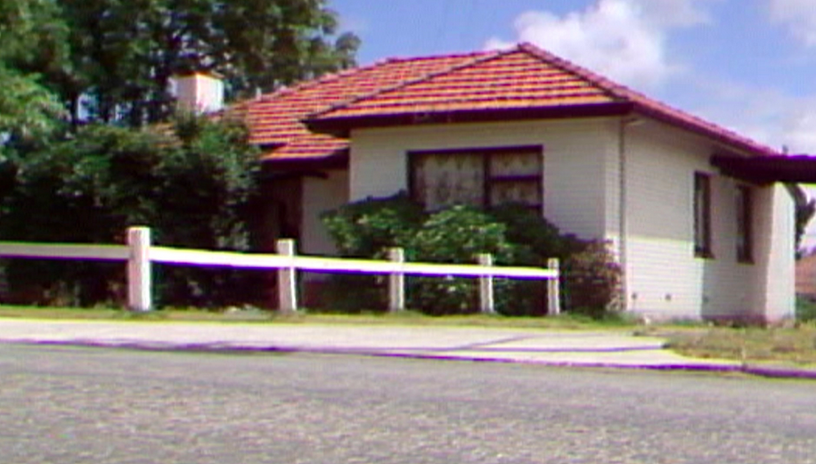 The Birnie house. Photo: 7 News.