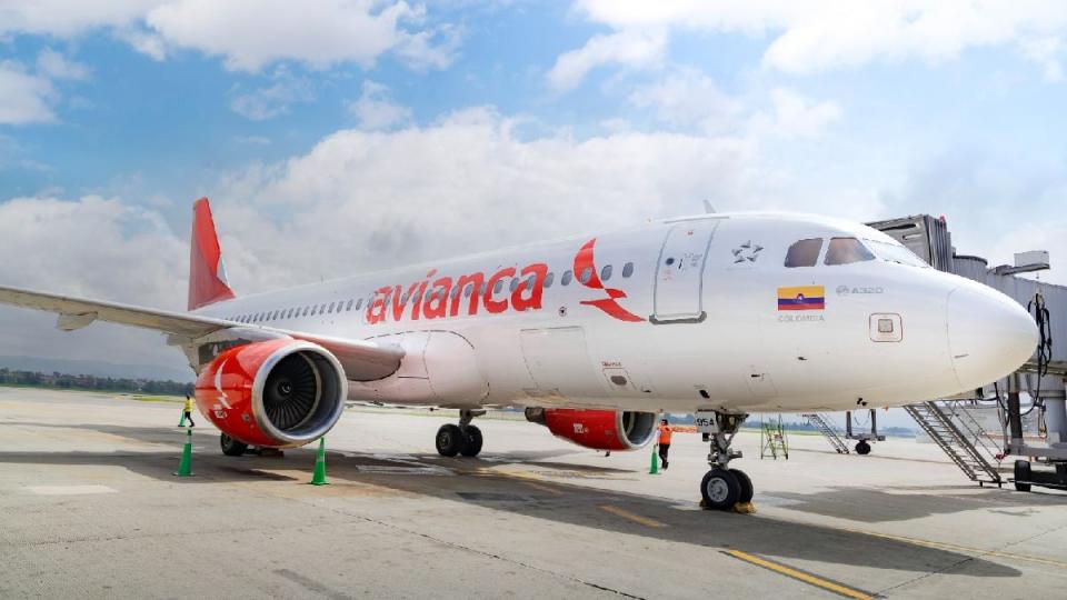 Avianca, la aerolínea más puntual en 2023. Imagen: Cortesía