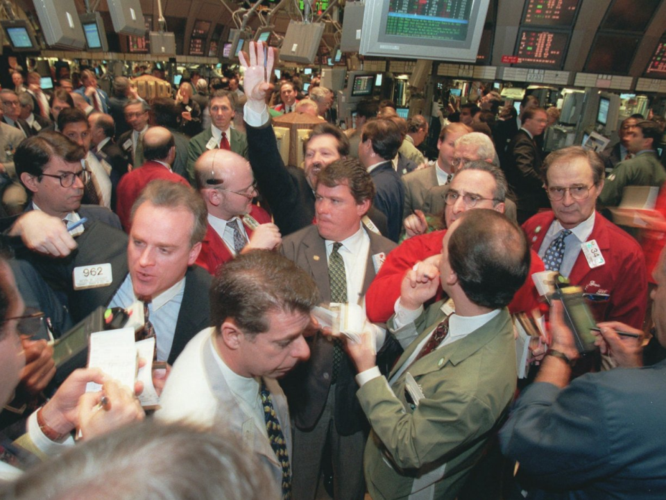 nyse, stock exchange, old school traders, traders, 