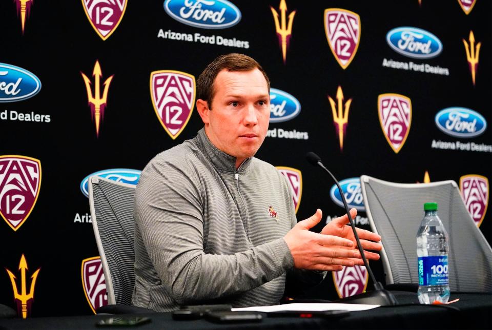 Kenny Dillingham hasn't coached a game yet at Arizona State (or as a college head coach), but he is ranked ahead of Jedd Fisch in a recent ranking of Pac-12 football coaches.