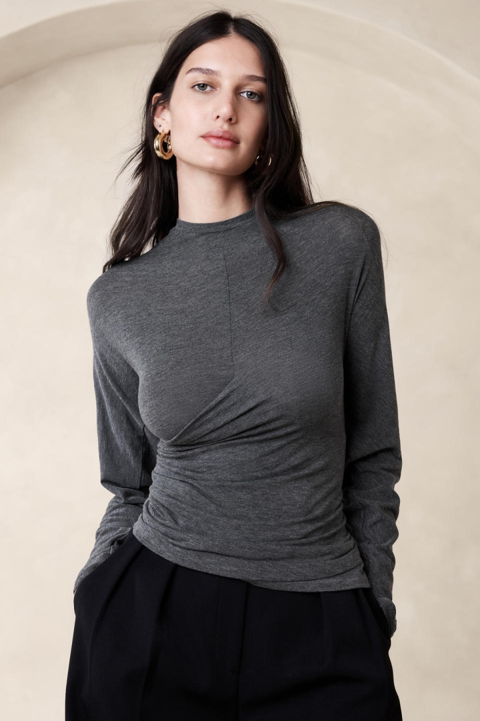 Banana Republic Aleah Wool-Blend Top