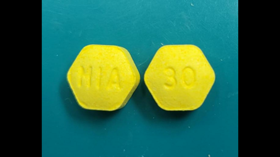 These are the 30 mg Zenzedi pills that should be in the bottle.