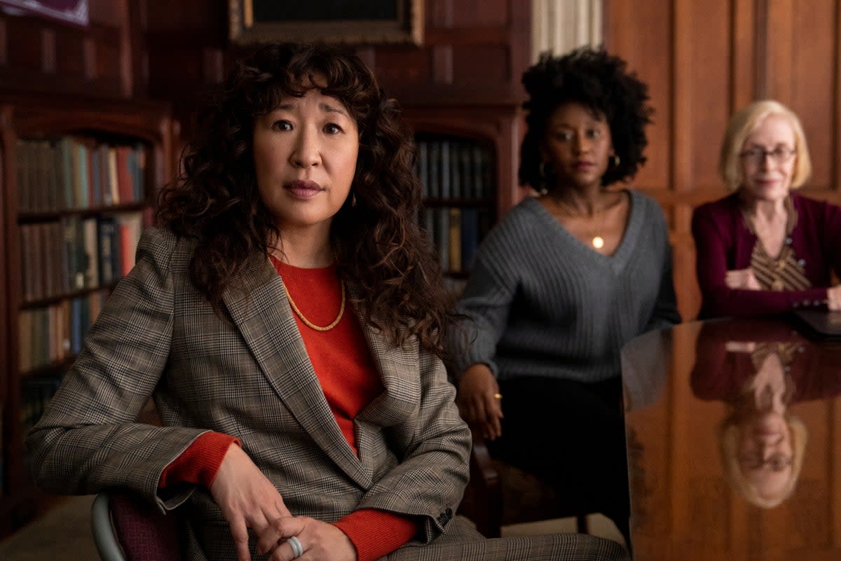 Sandra Oh in The Chair  (ELIZA MORSE/NETFLIX)