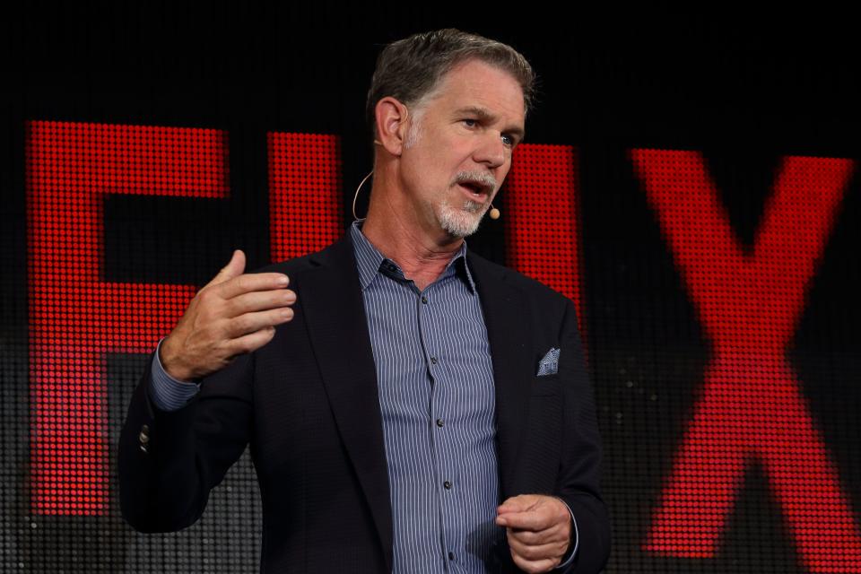 Netflix CEO Reed Hastings.