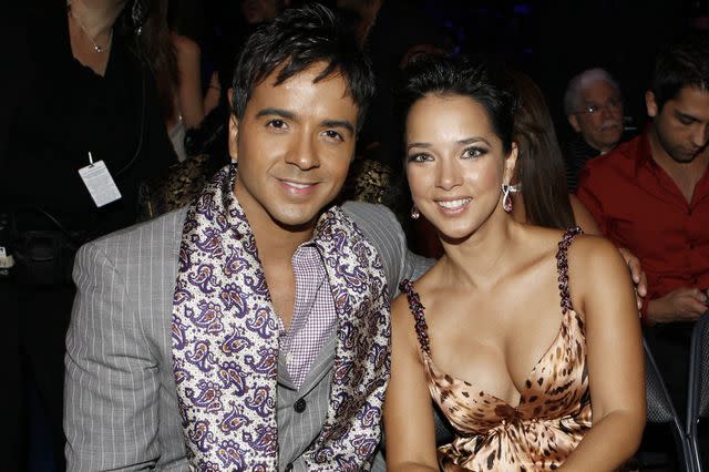 <p>Rodrigo Varela/WireImage for The Recording Academy/Getty Images</p> Luis Fonsi y Adamary López