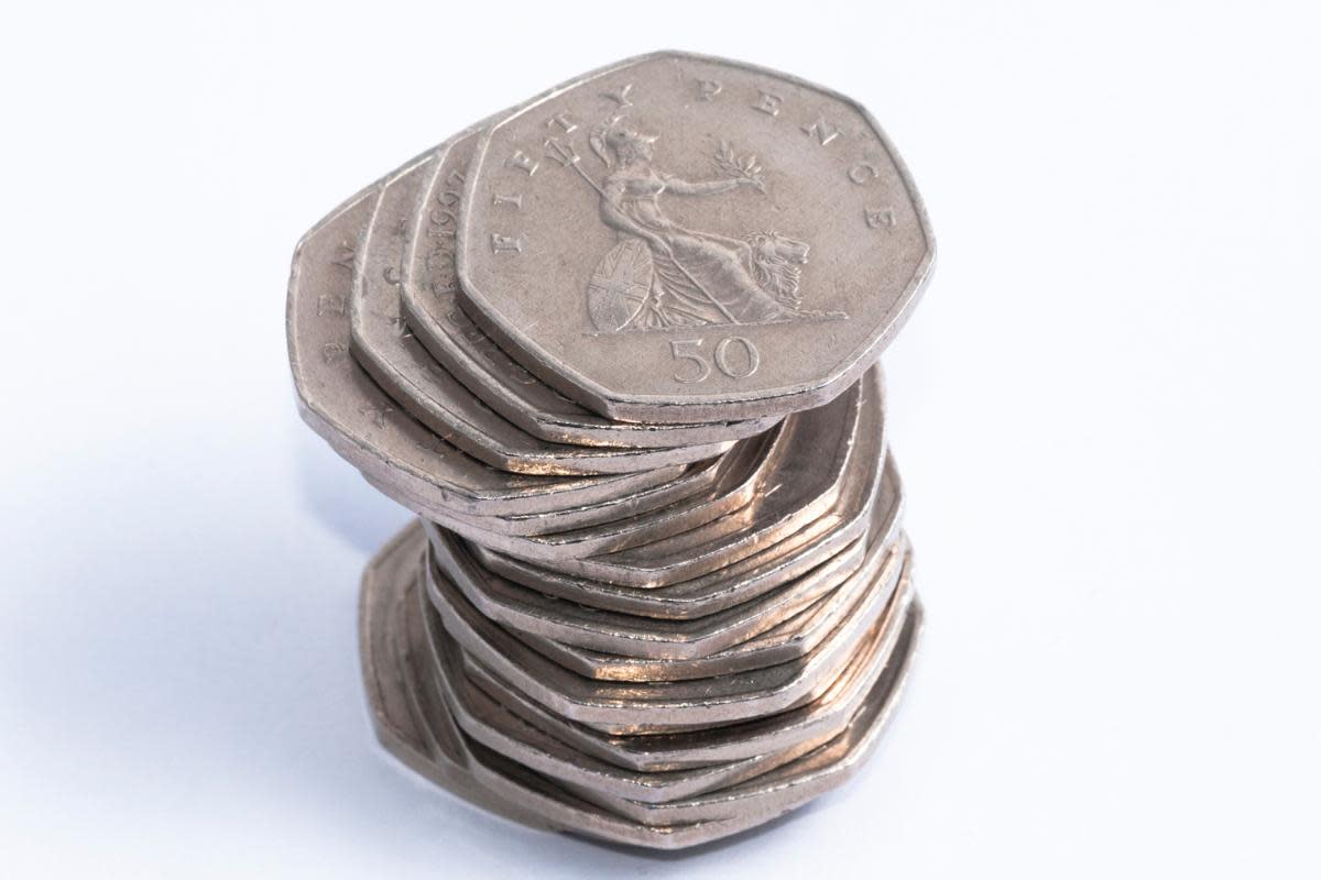 You might spot the King Charles Atlantic salmon 50p coin in your change <i>(Image: Getty)</i>