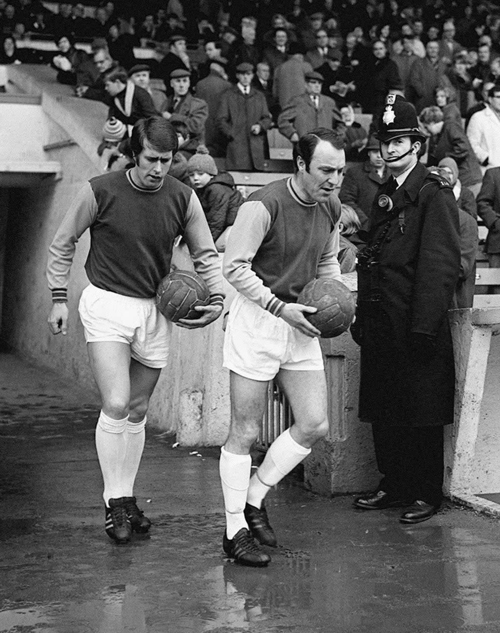Geoff Hurst has paid tribute to Jimmy Greaves following his death at the age of 81 (PA) (PA Archive)