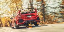 <p>There's no getting past <a href="https://www.roadandtrack.com/new-cars/a13527683/honda-civic-type-r-torque-steer-elimination/" rel="nofollow noopener" target="_blank" data-ylk="slk:the new Civic Type R's;elm:context_link;itc:0;sec:content-canvas" class="link ">the new Civic Type R's</a> looks. You either love it, or you hate it. The rear wing out back is seriously massive, reaching up to around the same heigh as the roof of the car. <a href="https://www.ebay.com/itm/2019-Honda-Civic-Type-R/133430689090?hash=item1f1116bd42:g:FHwAAOSw56Re2qmz" rel="nofollow noopener" target="_blank" data-ylk="slk:This one;elm:context_link;itc:0;sec:content-canvas" class="link ">This one</a> has just 4700 miles on the clock, and you can own it. </p>