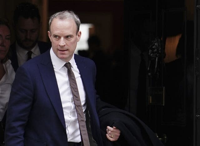 Dominic Raab resignation