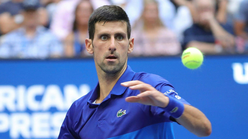 Novak Djokovic may be unable to defend his Australian Open crown if he is not vaccinated against Covid-19.