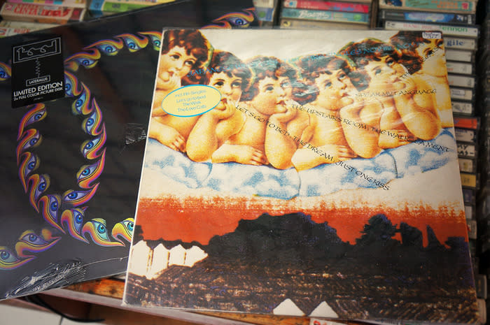 Shopping for vintage records at Bandung's DU 68