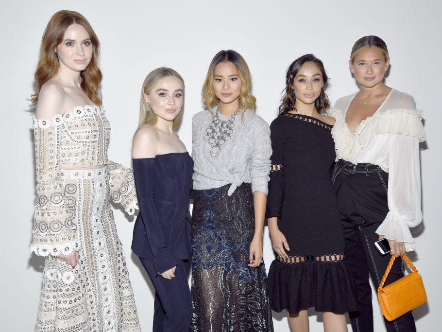 Karen Gillan, Sabrina Carpenter, Jamie Chung, Cara Santana and Danielle Bernstein