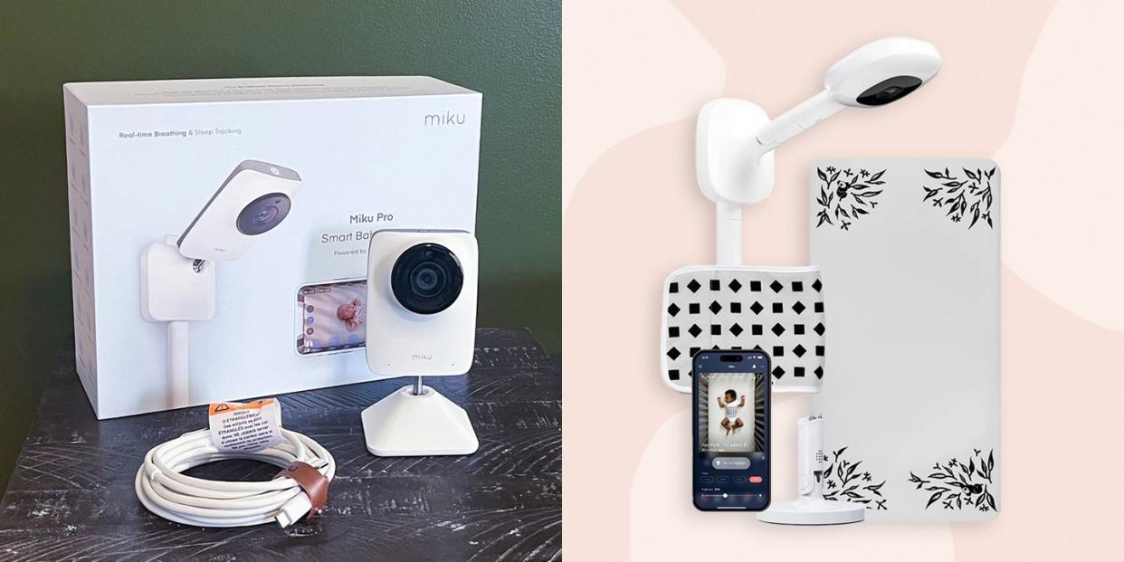 miku pro smart baby monitor, nanit pro complete monitoring system